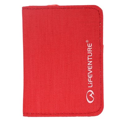 LIFEVENTURE RFiD Card Wallet; raspberry