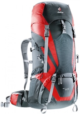 DEUTER ACT Lite 65+10 Granite-fire