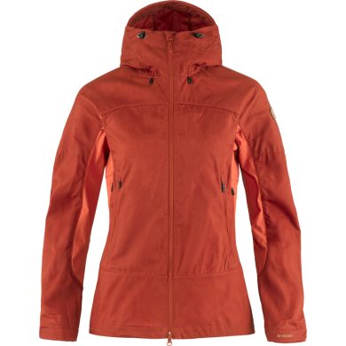 FJÄLLRÄVEN Abisko Lite Trekking Jacket W Cabin Red-Rowan Red