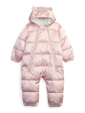 GAP 784346-00 Baby zimní kombinéza, Růžová