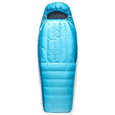 SEA TO SUMMIT Trek Women's -1C Down Sleeping Bag Long Blue Atoll