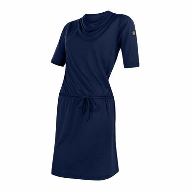 SENSOR MERINO ACTIVE dámské šaty, deep blue
