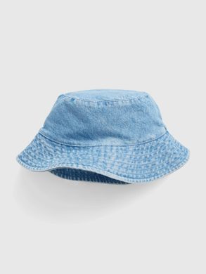 GAP 543429-00 Dětský džínový klobouk Modrá