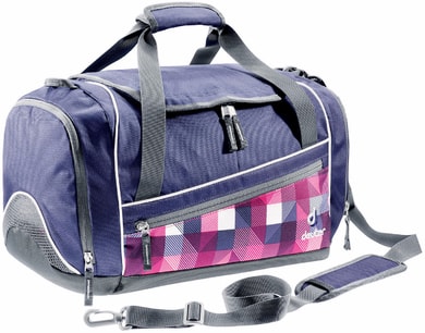 DEUTER Hopper magenta arrowcheck 20l - sportovní taška