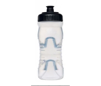 FABRIC 600ml CLEAR/BLACK CAP