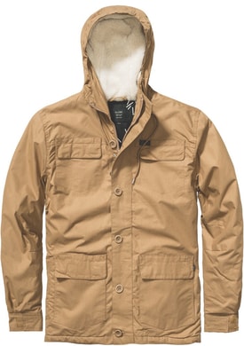 GLOBE Goodstock Thermal Parka, taupe - pánská bunda