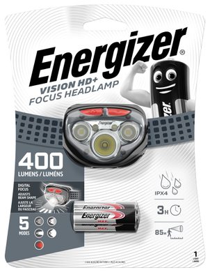 ENERGIZER Headlight Vision HD+ Focus 400 lm 3xAAA