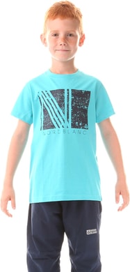 NORDBLANC NBFKT5973L BASIS bazénově modrá - dětské tričko