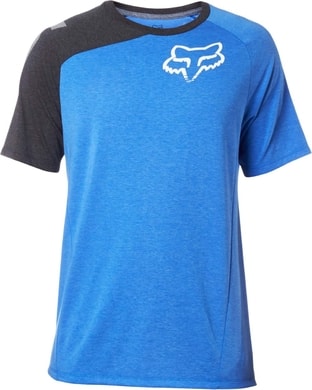 FOX Distinguish Ss Tech Tee Heather Blue