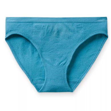 SMARTWOOL W SEAMLESS BIKINI BOXED, light ocean abyss