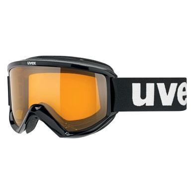 UVEX FIRE RACE black/lasergold lite - černé lyžařské brýle