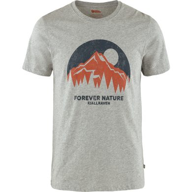 FJÄLLRÄVEN Nature T-shirt M, Grey Melange