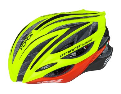 FORCE ARIES carbon, fluo red