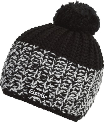 EISBÄR Focus Pompon MÜ, schwarz/white/schwarz