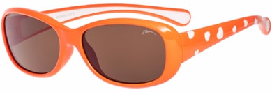 RELAX R3068B Elis - Dětské sluneční brýle oranžové