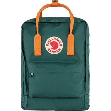 FJÄLLRÄVEN Kånken 16 Arctic Green-Spicy Orange