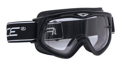 FORCE downhill black, clear glass