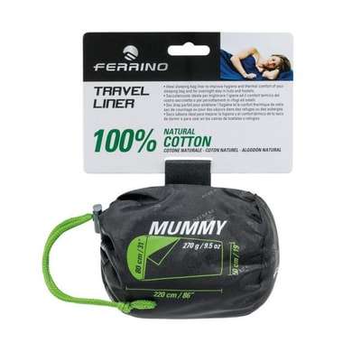 FERRINO TRAVEL LINER MUMMY - vložka do spacího pytle