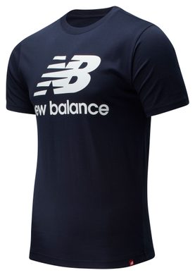 NEW BALANCE MT01575ECL - ESSE ST LOGO T SS modrá