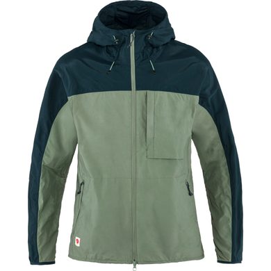 FJÄLLRÄVEN High Coast Wind Jacket M Patina Green-Navy