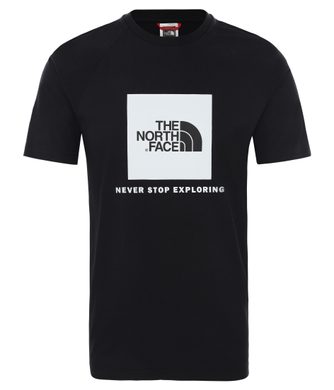 THE NORTH FACE M S/S RAG RED BOX TE TNFBLACK/TNFWHT