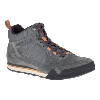 MERRELL BURNT ROCK TURA MID SUEDE granite