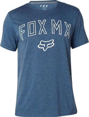 FOX Dirt mix ss tech tee Heather Navy