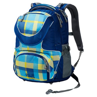 JACK WOLFSKIN RAMSON 26 PACK blue woven check