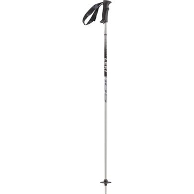 LEKI Rental Classic Jr., eloxmattesilver-black