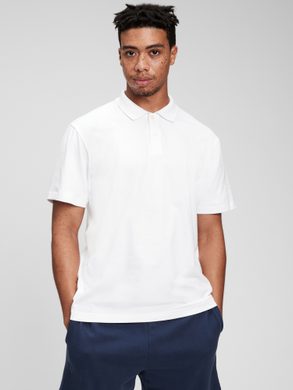 777911-14 Polo tričko z organické bavlny Bílá