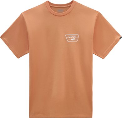 VANS FULL PATCH BACK SS TEE COPPER TAN/WHIT