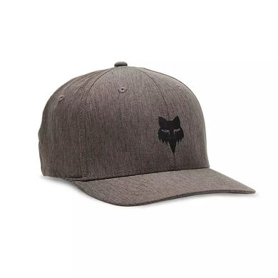 FOX Fox Head Select Flexfit Hat, Black/Charcoal