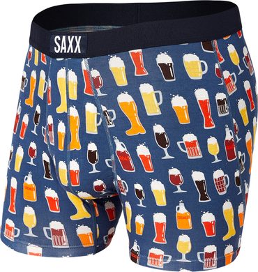 SAXX VIBE BOXER BRIEF dk denim pitcher perfect