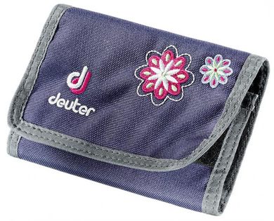 DEUTER Wallet blueberry flower - pěněženka