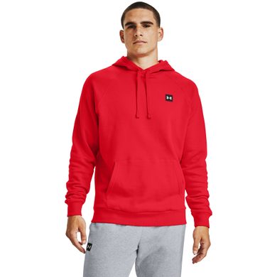 UNDER ARMOUR UA Rival Fleece Hoodie, Red