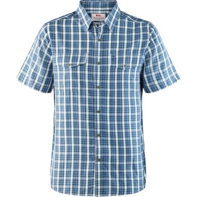 FJÄLLRÄVEN Abisko Cool Shirt SS M Uncle, Blue