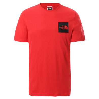 THE NORTH FACE M S/S FINE TEE - EU, Horizon Red