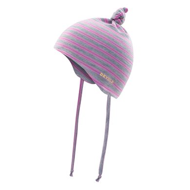 DEVOLD Breeze Baby Cap Peony stripes