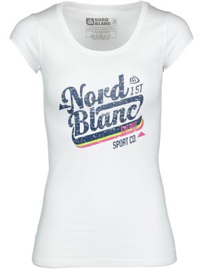 NORDBLANC NBFLT5949 GIRLIE bílá - dámské tričko