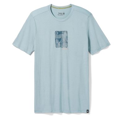 SMARTWOOL MOUNTAIN BREEZE GRAPHIC SS TEE SLIM FIT, lead