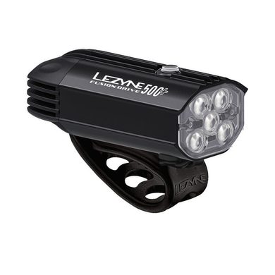 LEZYNE FUSION DRIVE 500+ FRONT SATIN BLACK