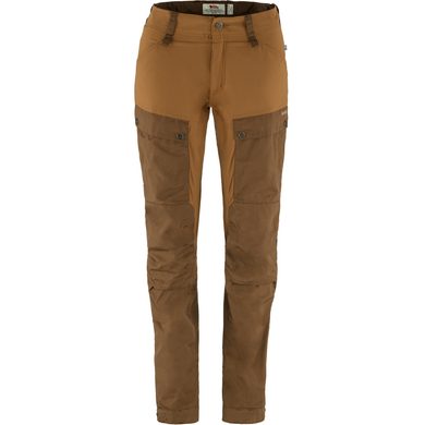 FJÄLLRÄVEN Keb Trousers Curved W, Timber Brown-Chestnut