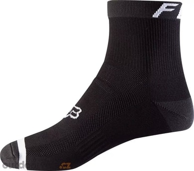 FOX 6" Sock, black