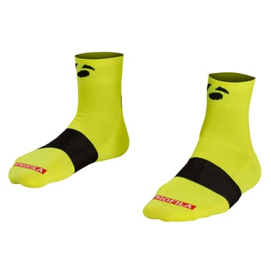 BONTRAGER Sock Race 2,5" Vis Yelow (40-42)