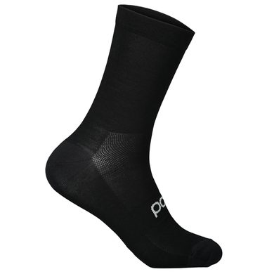 POC Zephyr Merino Sock Mid Uranium Black