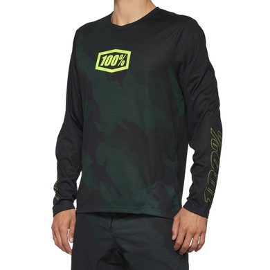 100% AIRMATIC Long Sleeve Jersey Camo