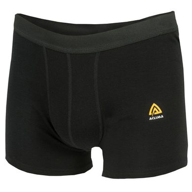 ACLIMA WarmWool Boxer shorts, Man Jet Black