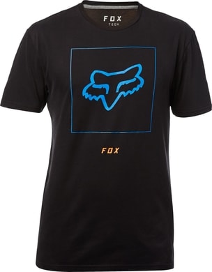 FOX Crass SS Airline Tee Black Vintage