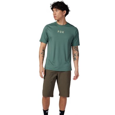 FOX Ranger Ss Jersey Moth, Hunter Green