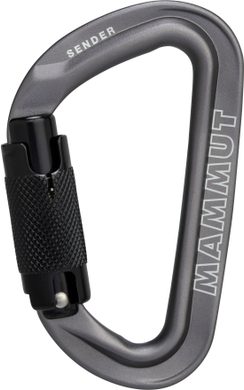 MAMMUT Sender Twistlock Carabiner, Grey